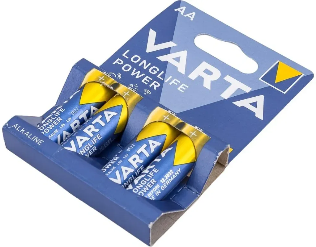Батарейки Элементы питания VARTA High Energy LR6 BL4 Alkaline - фото 3