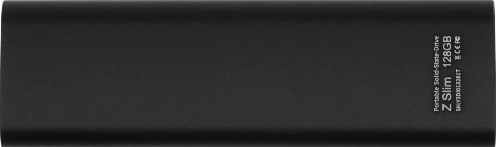 Накопитель SSD Netac USB-C 128GB NT01ZSLIM-128G-32BK Z Slim черный - фото 2