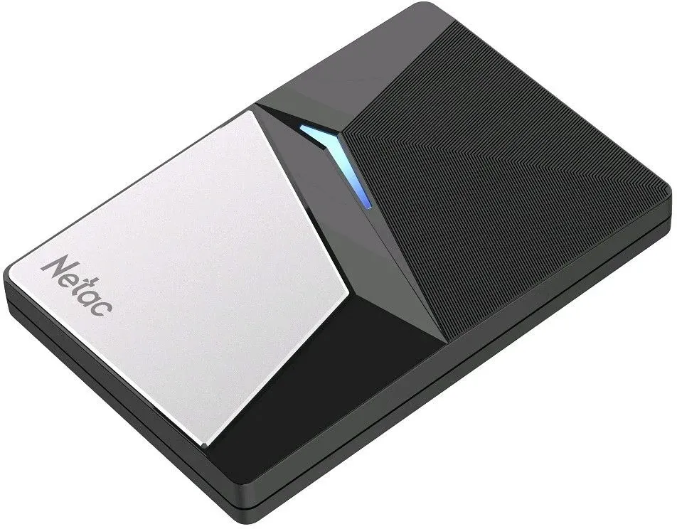 Накопитель SSD Netac USB-C 2TB NT01Z7S-002T-32BK Z7S 2.5 черный - фото 2