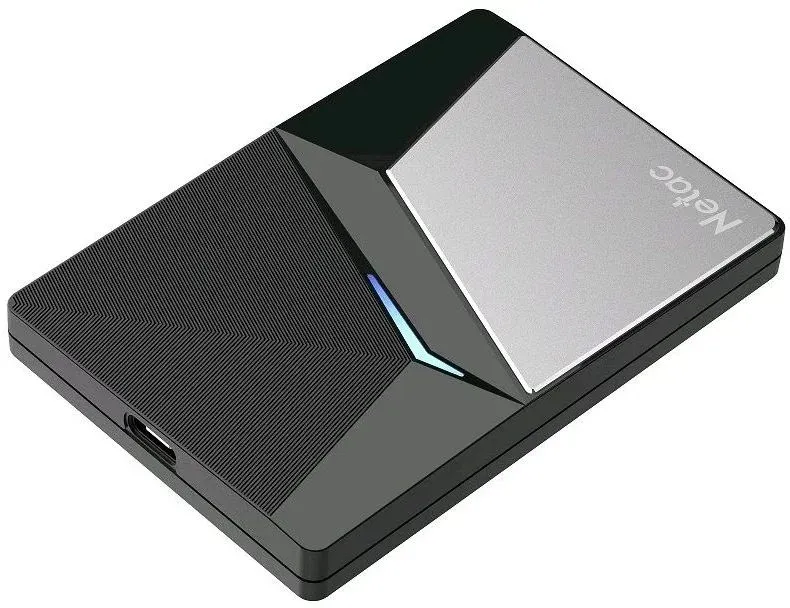 Накопитель SSD Netac USB-C 2TB NT01Z7S-002T-32BK Z7S 2.5 черный - фото 3