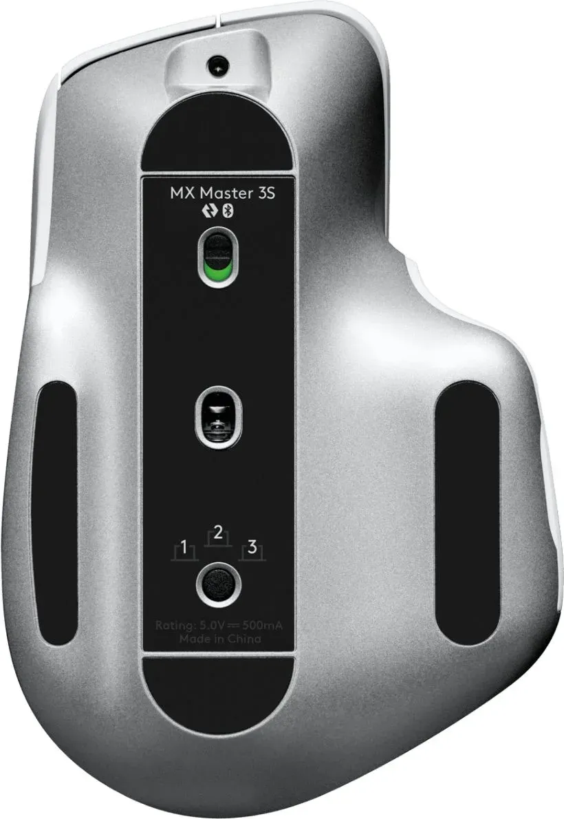 Мышь Logitech MX Master 3S светло-серый оптическая 8000dpi беспров. BT/Radio USB 5but 910-006560 - фото 2