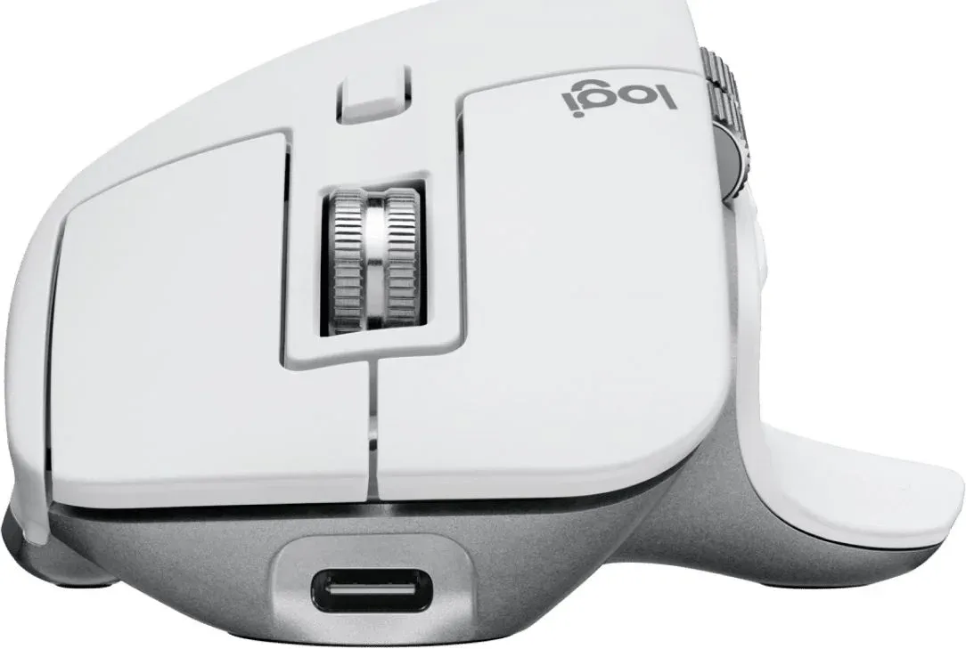 Мышь Logitech MX Master 3S светло-серый оптическая 8000dpi беспров. BT/Radio USB 5but 910-006560 - фото 4