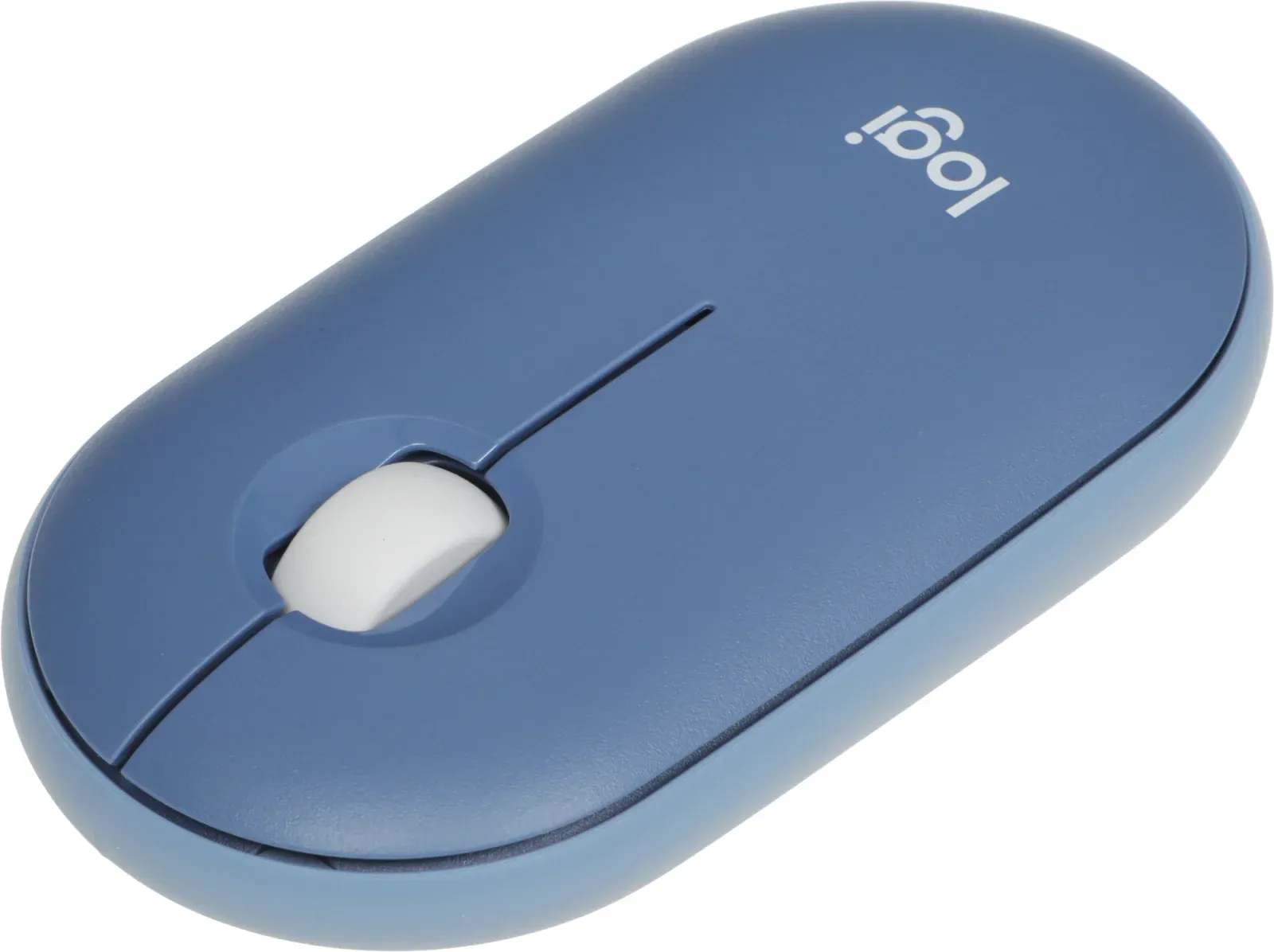 Мышь Logitech Pebble M350 синий оптическая 1000dpi silent беспров. BT/Radio USB для ноутбука 3but 910-006655 - фото 7