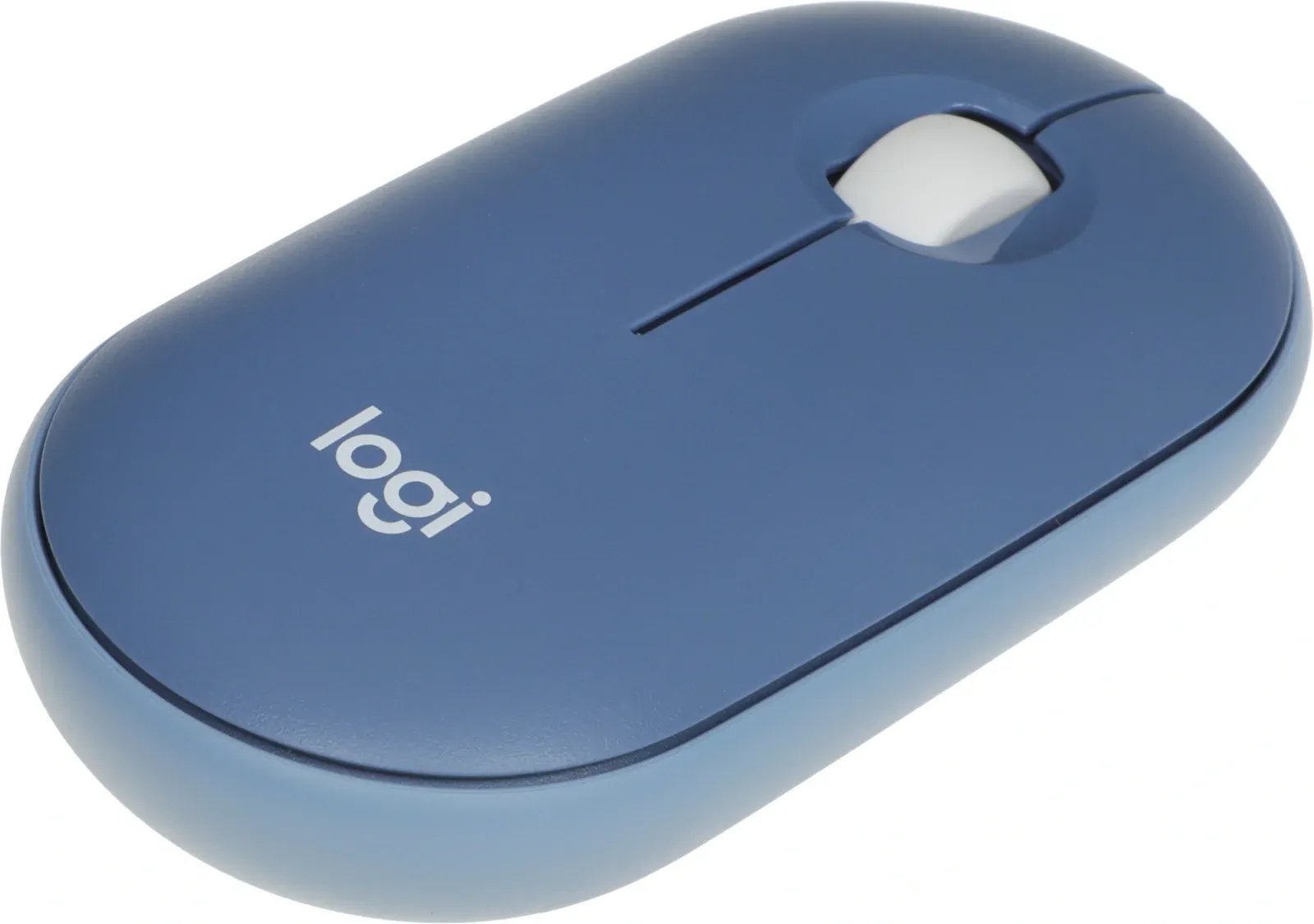 Мышь Logitech Pebble M350 синий оптическая 1000dpi silent беспров. BT/Radio USB для ноутбука 3but 910-006655 - фото 8