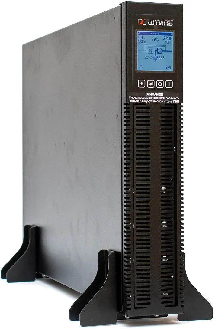 Источник бесперебойного питания Штиль STR STR1103SL 2700Вт 3000ВА черный - фото 3