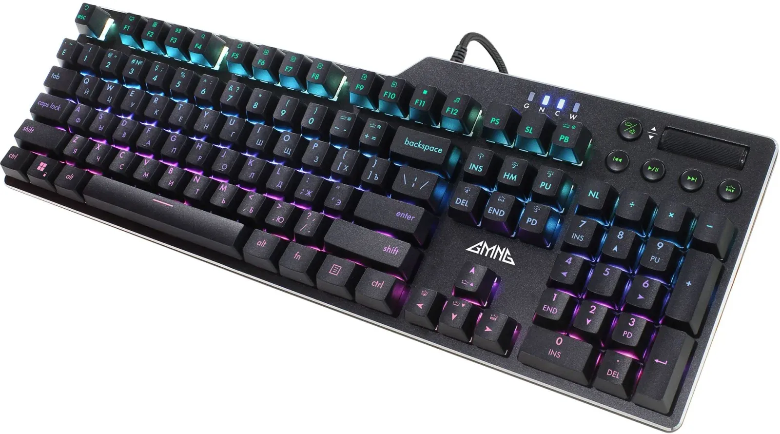 Клавиатуры GMNG GG-KB765XP черный - фото 2