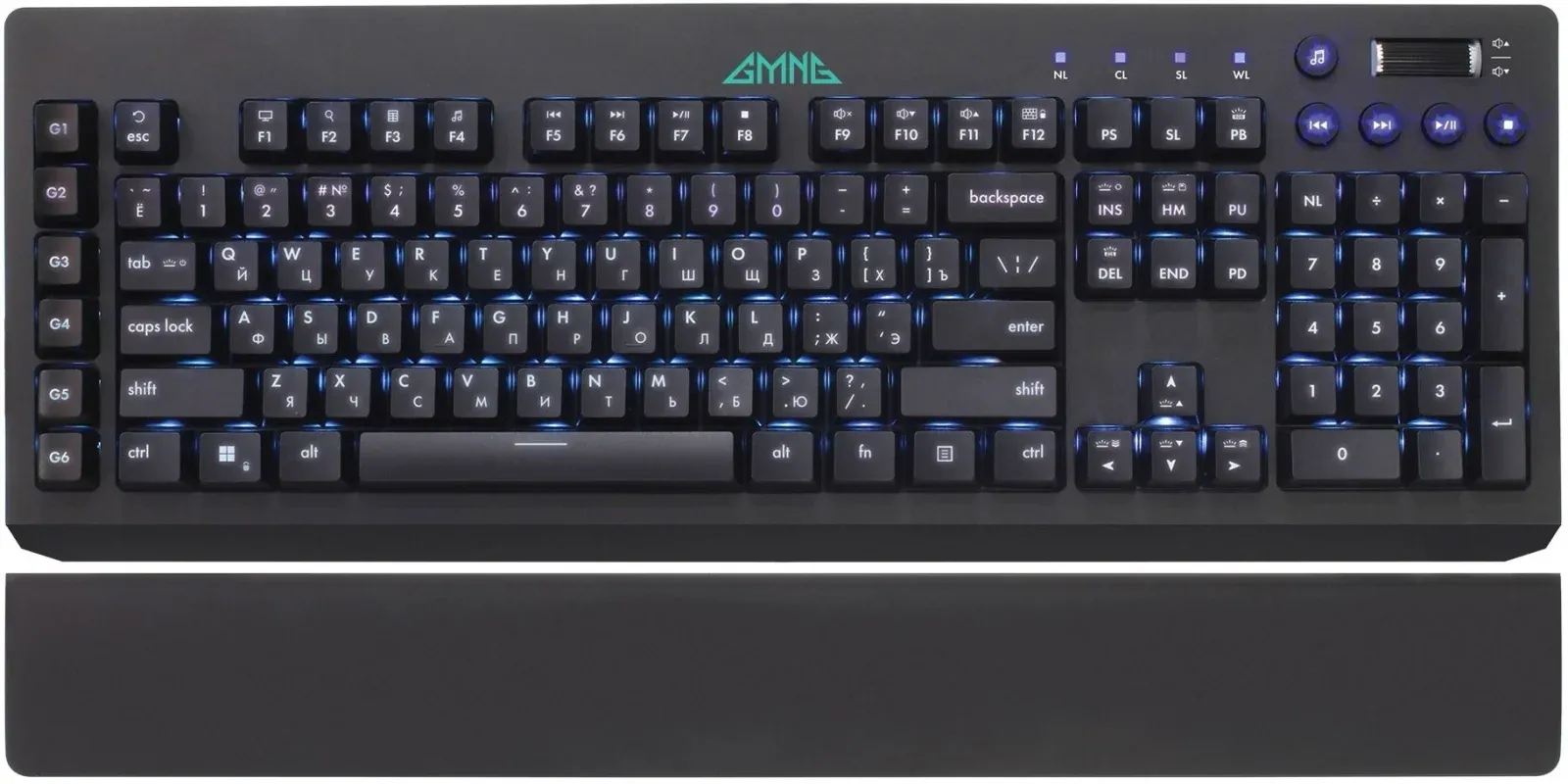 Клавиатуры GMNG GG-KB770XP черный - фото 1