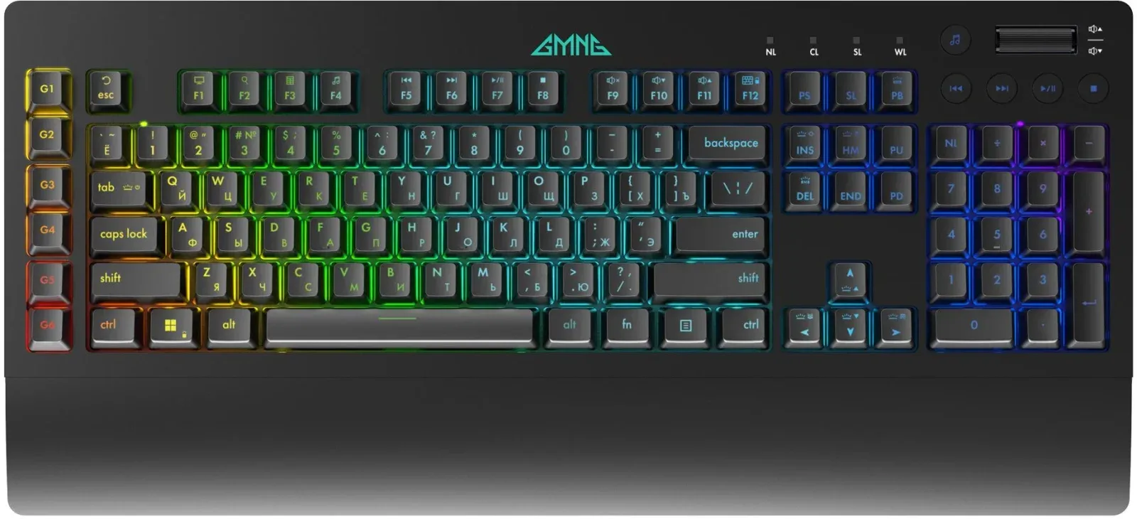 Клавиатуры GMNG GG-KB770XP черный - фото 3