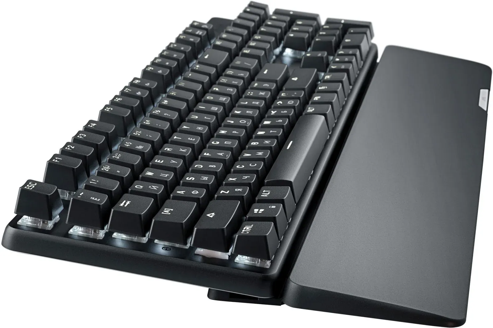 Клавиатура GMNG GG-KB785XW механическая черный/серый USB беспроводная BT/Radio Multimedia for gamer Touch LED подставка для запястий 1901105 кабель 1.8м - фото 8