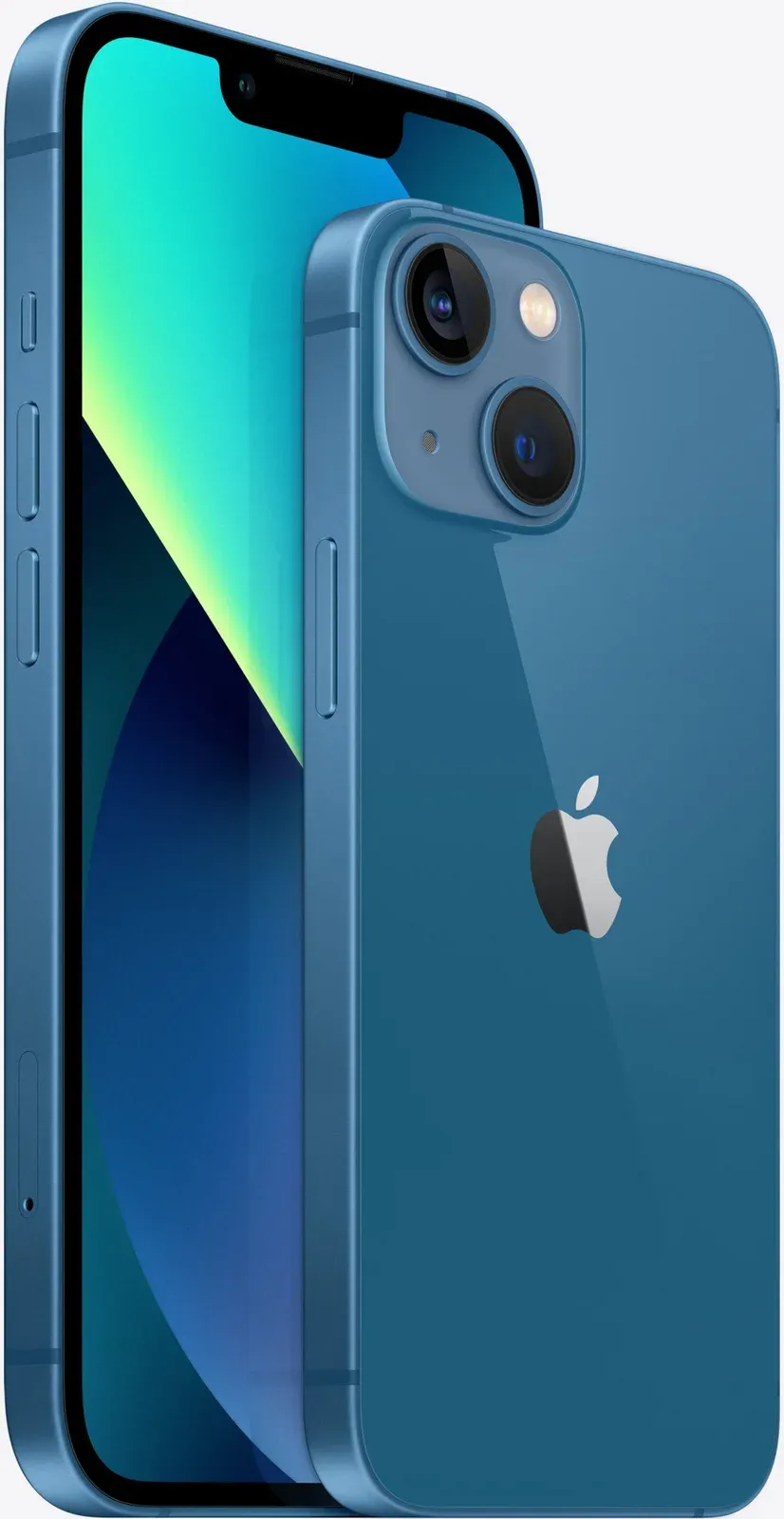 Смартфон Apple A2633 iPhone 13 128Gb 4Gb синий моноблок 3G 4G 1Sim 6.1 1170x2532 iOS 16 12Mpix 802.11 a/b/g/n/ac/ax NFC GPS GSM900/1800 GSM1900 Protect - фото 4