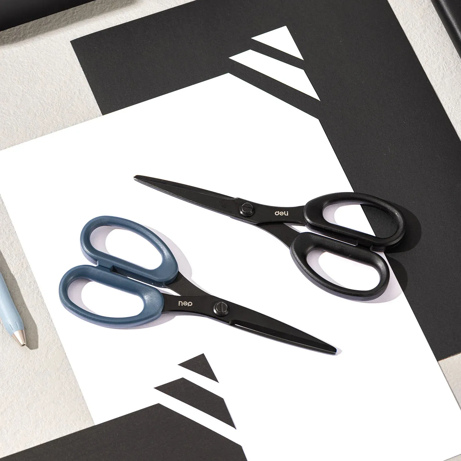 Ножницы и канц.ножи DELI EZ500 ассорти - фото 4