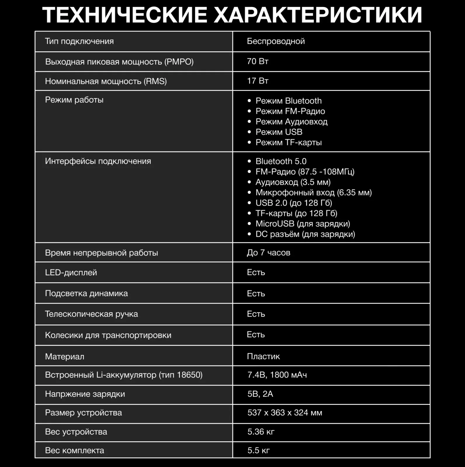 Минисистема Hyundai H-MC1298 черный 17Вт FM USB BT micro SD - фото 5