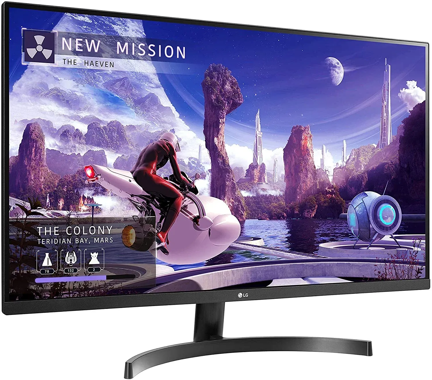Монитор LG 27 27QN600-B черный IPS LED 16:9 HDMI матовая 1000:1 350cd 178гр/178гр 2560x1440 75Hz DP 2K 5.7кг - фото 7