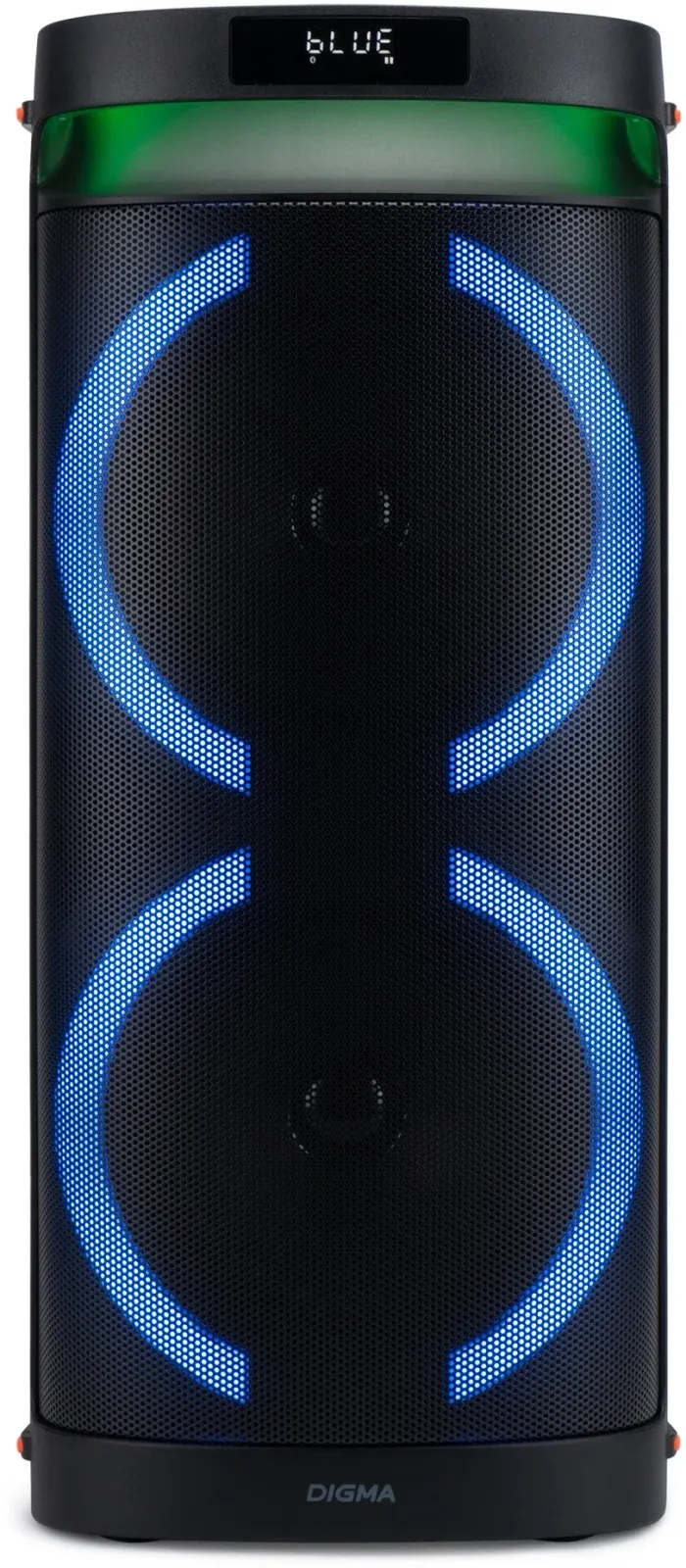 Минисистема Digma D-MC1750 черный 60Вт FM USB BT micro SD - фото 3
