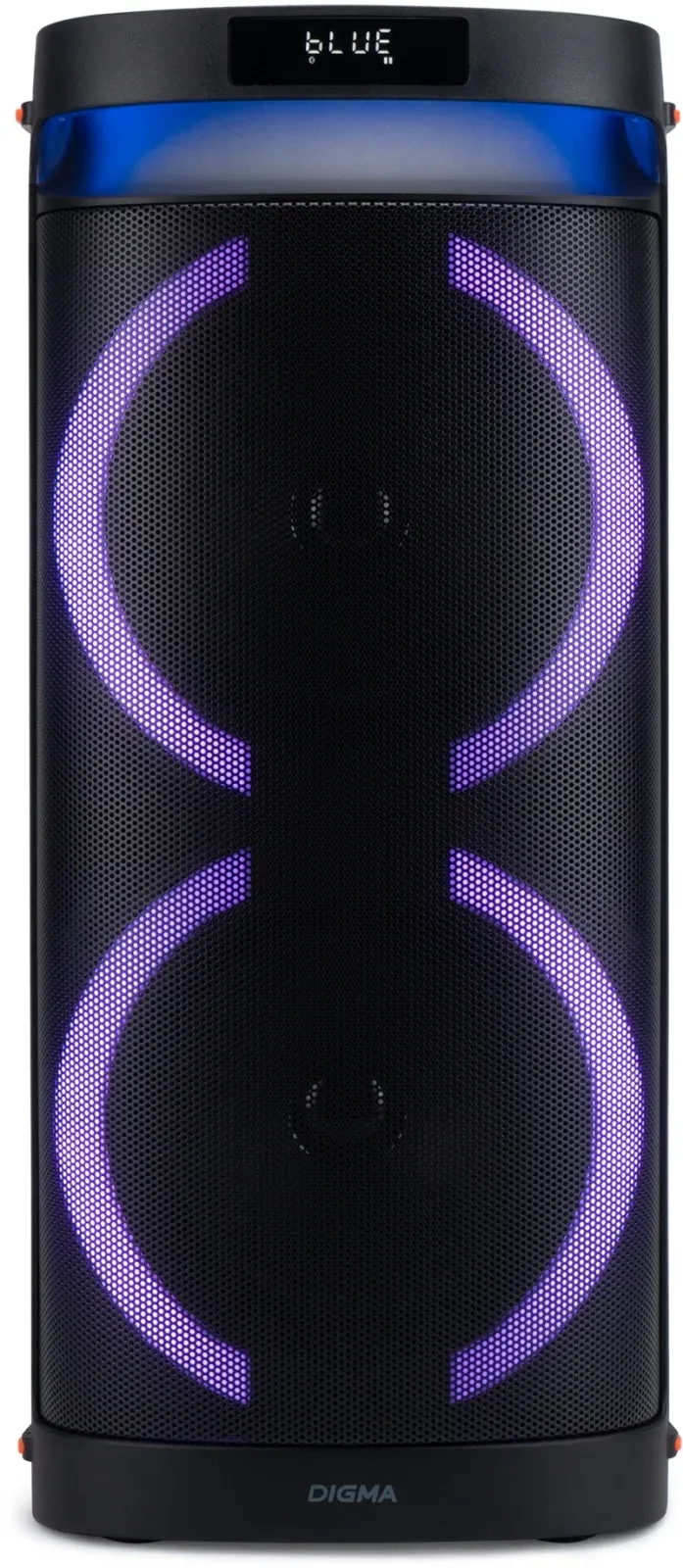 Минисистема Digma D-MC1750 черный 60Вт FM USB BT micro SD - фото 4