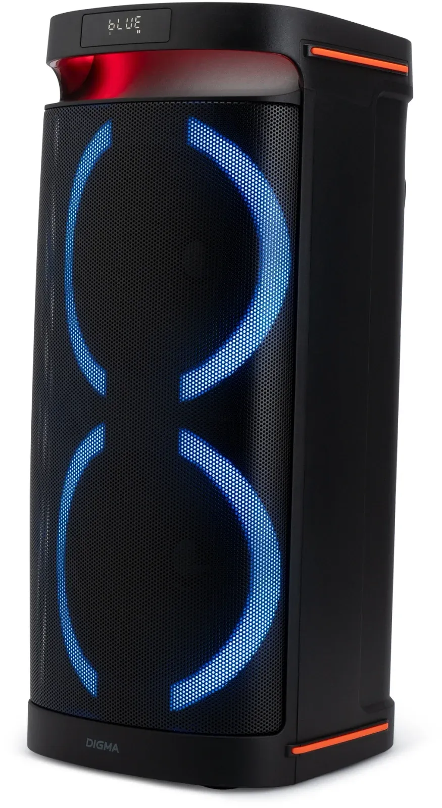 Минисистема Digma D-MC1750 черный 60Вт FM USB BT micro SD - фото 7