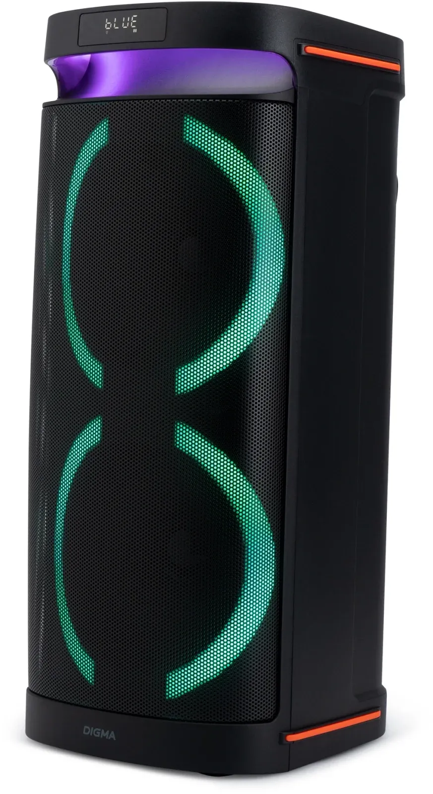 Минисистема Digma D-MC1750 черный 60Вт FM USB BT micro SD - фото 8