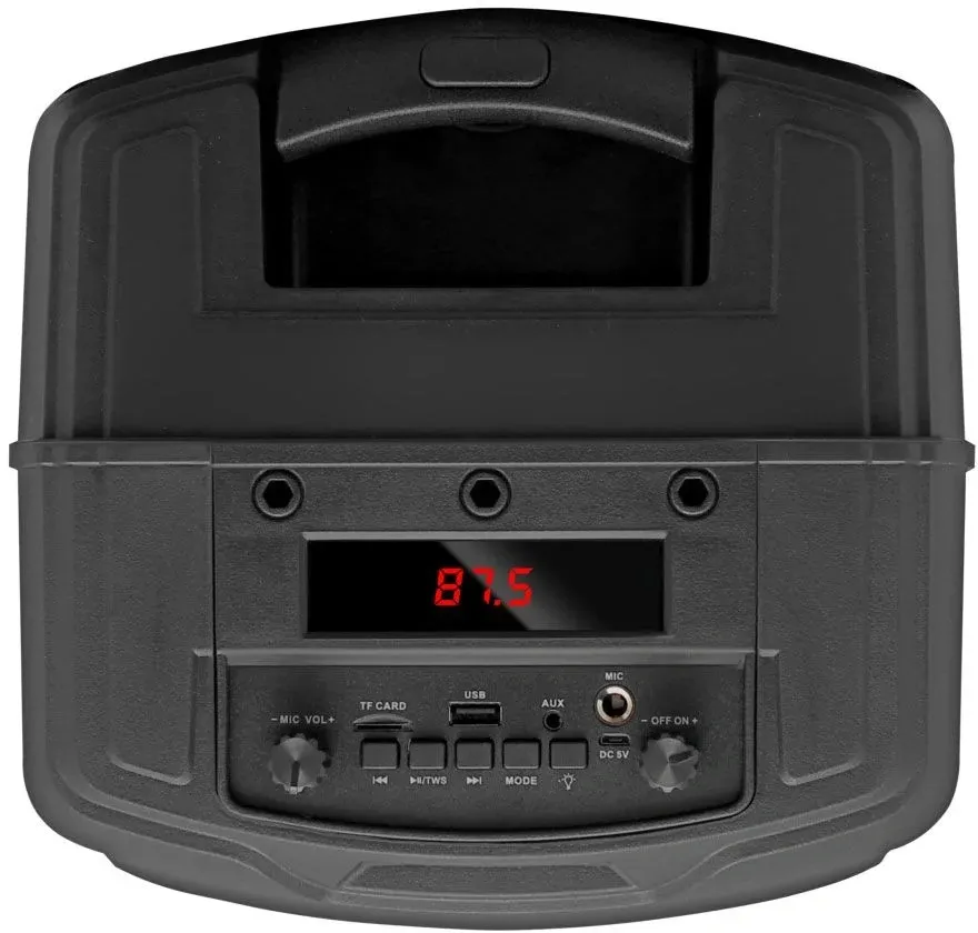 Мидисистема Ginzzu GM-230 черный 48Вт FM USB BT micro SD - фото 6