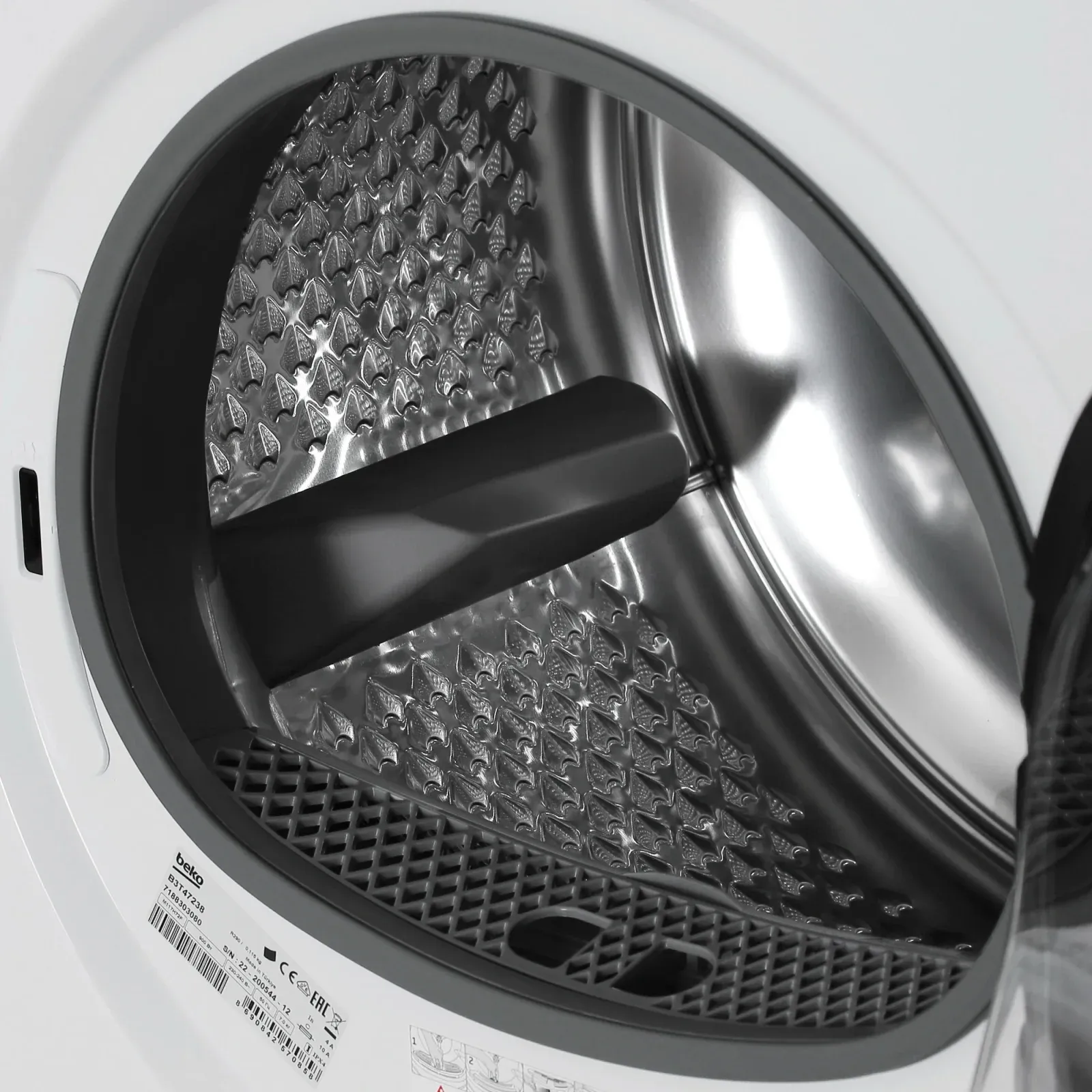 Сушильная машина Beko B3T47238 кл.энер.:A макс.загр.:7кг белый 7188303080 - фото 5