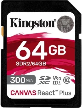 Флеш карта SDXC 64GB Kingston SDR2/64GB Canvas React Plus w/o adapter - фото 6