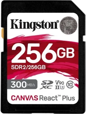 Флеш карта SDXC 256GB Kingston SDR2/256GB Canvas React Plus w/o adapter - фото 4