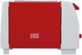 Тостер HomeStar HS-2002 750Вт красный/белый - фото 4
