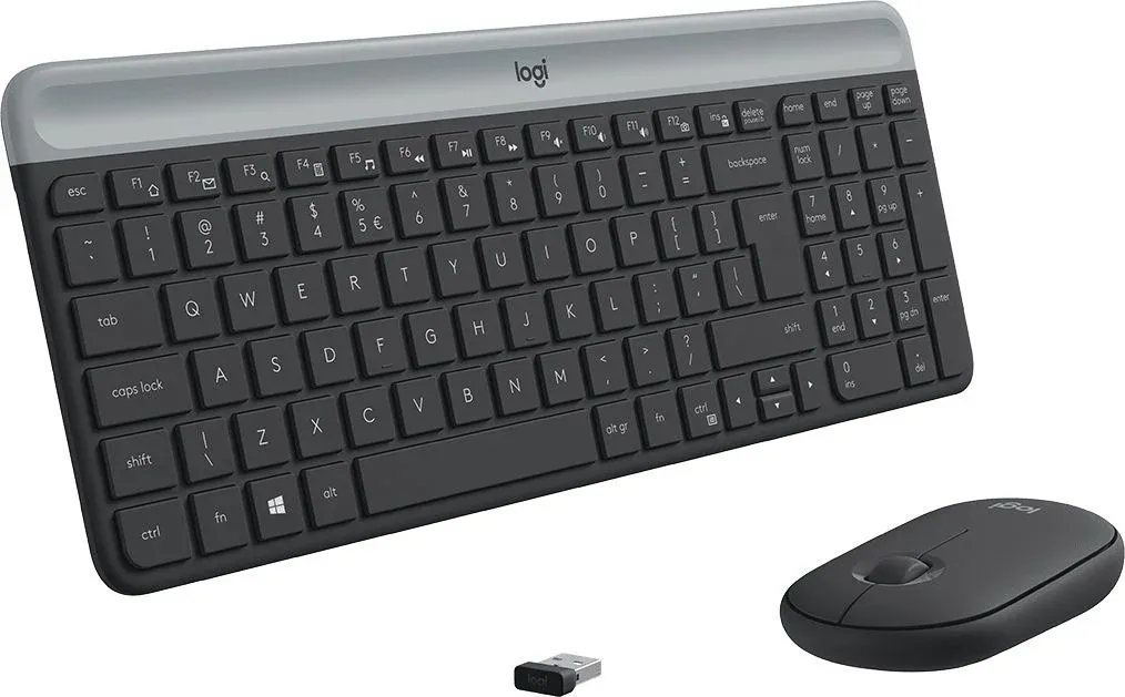 Клавиатура + мышь Logitech MK470 клав:черный/серый мышь:черный USB беспроводная slim 920-009204 - фото 4