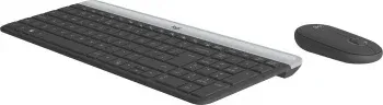 Клавиатура + мышь Logitech MK470 клав:черный/серый мышь:черный USB беспроводная slim 920-009204 - фото 8