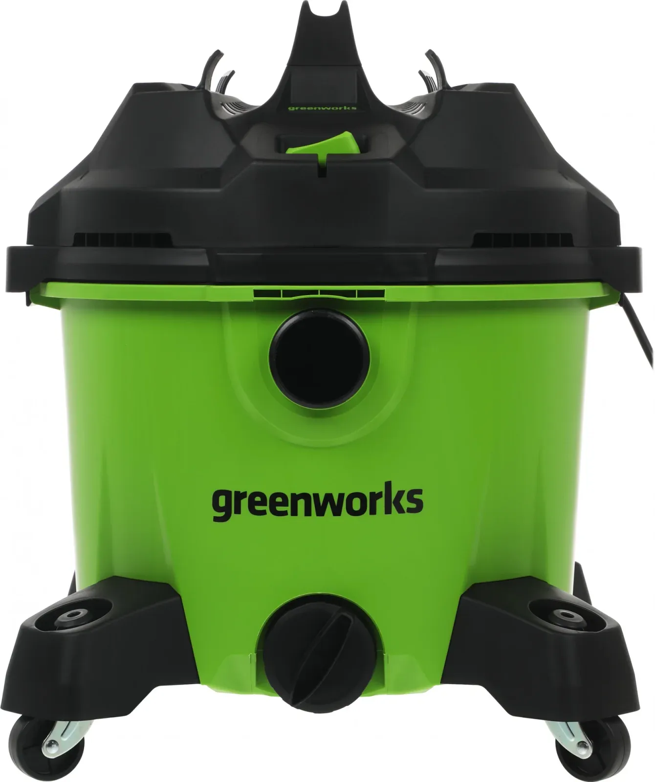 Строительный пылесос Greenworks G120WDV 1300Вт уборка: сухая/сбор воды зеленый - фото 5