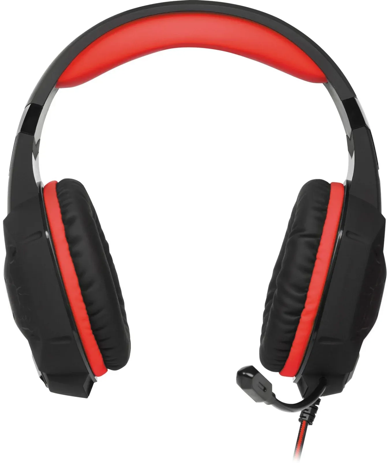 Наушники с микрофоном Sven AP-U988MV черный/красный 2.2м мониторные оголовье - фото 2