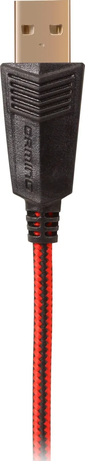 Наушники с микрофоном Sven AP-U988MV черный/красный 2.2м мониторные оголовье - фото 4