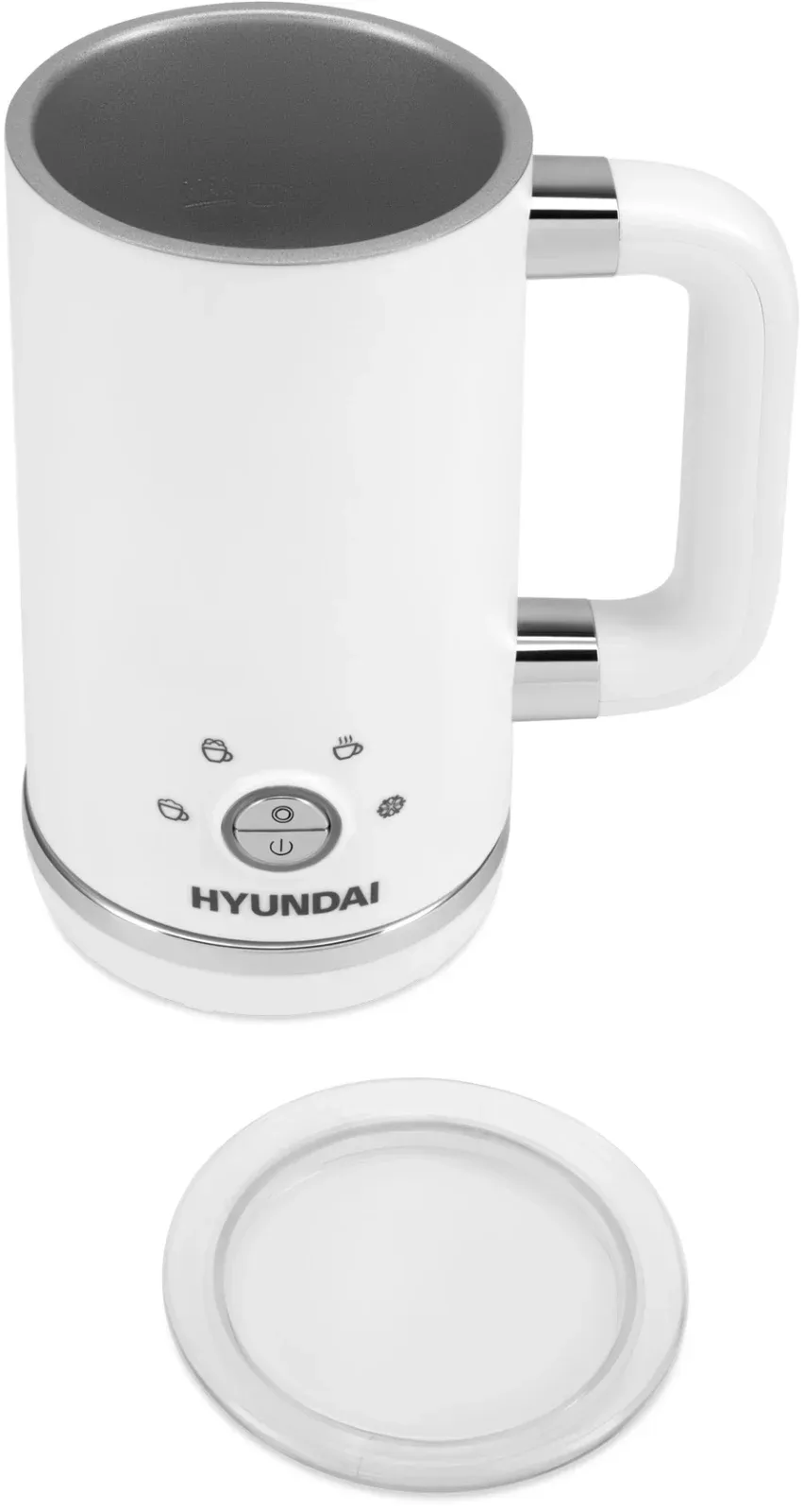 Капучинатор Hyundai HMF-P200 стационар. 300мл белый - фото 4