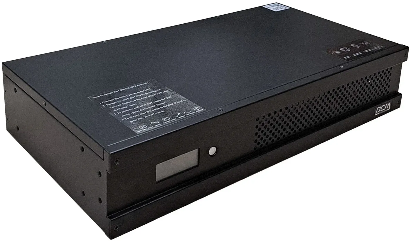 Источник бесперебойного питания Powercom Infinity INF-1500AP RM 3U 1050Вт 1500ВА черный без батареи - фото 2