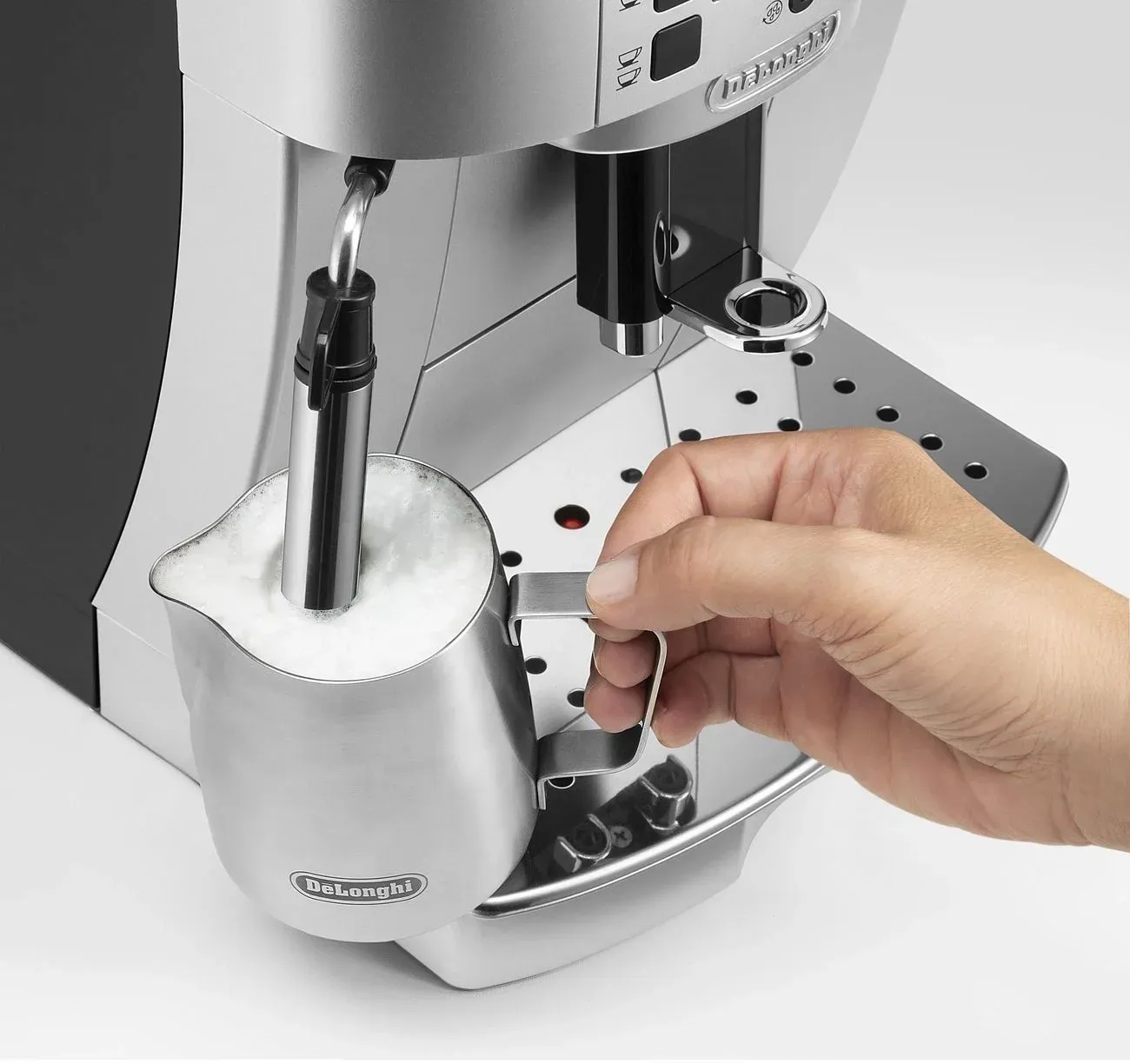 Кофемашина Delonghi Magnifica S ECAM22.110.SB 1450Вт серебристый - фото 3