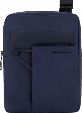 Сумка Piquadro Wollem CA1816W129/BLU 11 синяя полиэстер/натур.кожа - фото 5
