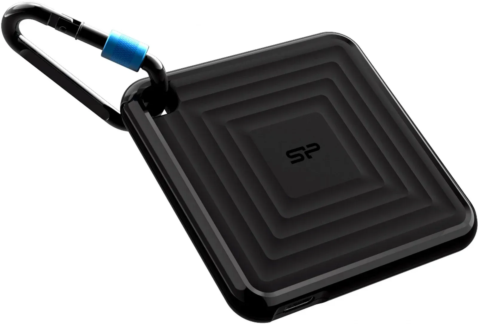 Накопитель SSD Silicon Power USB-C 1Tb SP010TBPSDPC60CK PC60 1.8 черный - фото 6