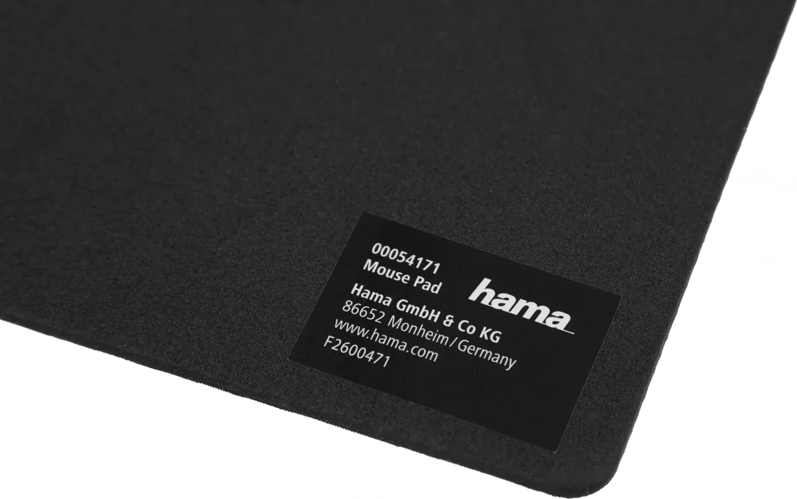 Коврик для мыши Hama H-54171 Мини черный 223x183x3мм 00054171, Small - фото 2