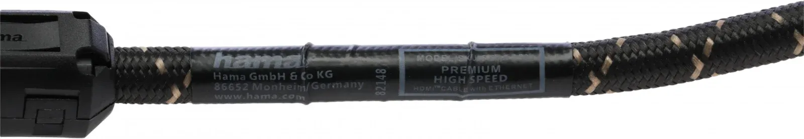 Кабель аудио-видео Hama Premium HDMI m/HDMI m 1.5м. феррит.кольца позолоч.конт. черный 5зв 00205025 - фото 3