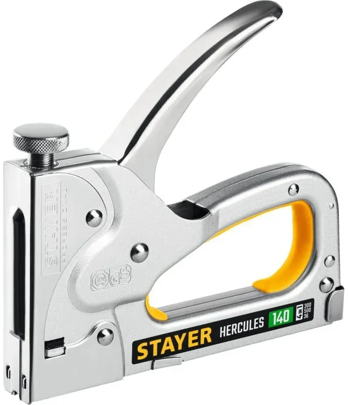 Степлер ручной Stayer HERCULES-140 скобы тип 140 6-16 мм гвозди тип 300 / 500 - фото 6