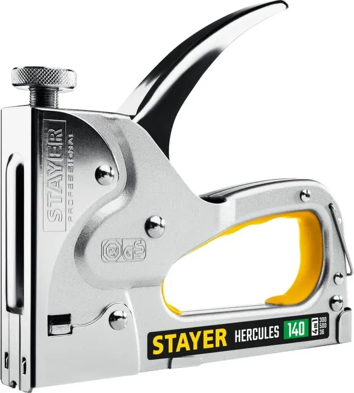 Степлер ручной Stayer HERCULES-140 скобы тип 140 6-16 мм гвозди тип 300 / 500 - фото 7