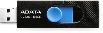 Флеш Диск A-Data 64Gb UV320 AUV320-64G-RBKBL USB3.2 черный, 64 ГБ - фото 7
