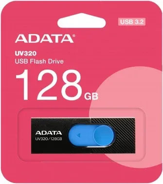 Флеш Диск A-Data 128Gb UV320 AUV320-128G-RBKBL USB3.2 черный, 128 ГБ - фото 8