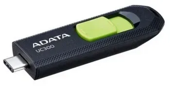 Флеш Диск A-Data 32Gb Type-C UC300 ACHO-UC300-32G-RBK/GN USB3.2 черный/зеленый, 32 ГБ - фото 8