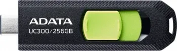 Флеш Диск A-Data 256Gb Type-C UC300 ACHO-UC300-256G-RBK/GN USB3.2 черный/зеленый, 256 ГБ - фото 4