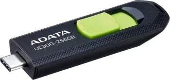 Флеш Диск A-Data 256Gb Type-C UC300 ACHO-UC300-256G-RBK/GN USB3.2 черный/зеленый, 256 ГБ - фото 5