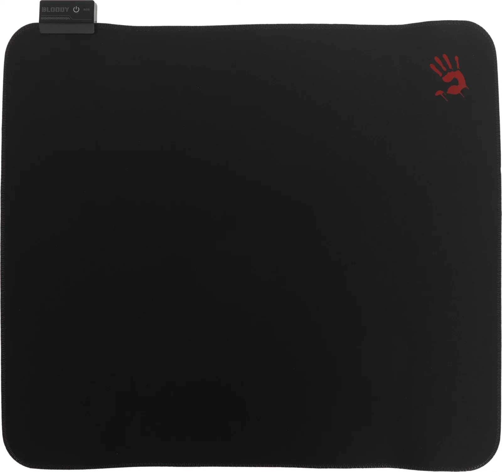 Коврик для мыши A4Tech Bloody MP-45N Большой черный 450x400x4мм, Large - фото 3