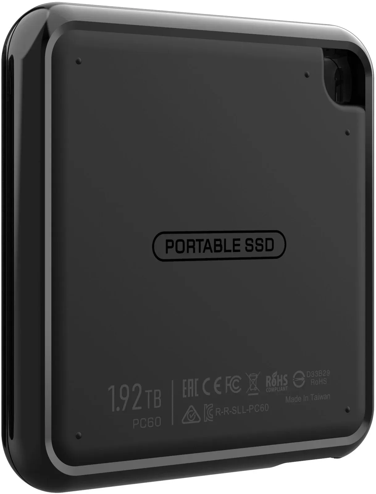 Накопитель SSD Silicon Power USB-C 512Gb SP512GBPSDPC60CK PC60 1.8 черный - фото 3