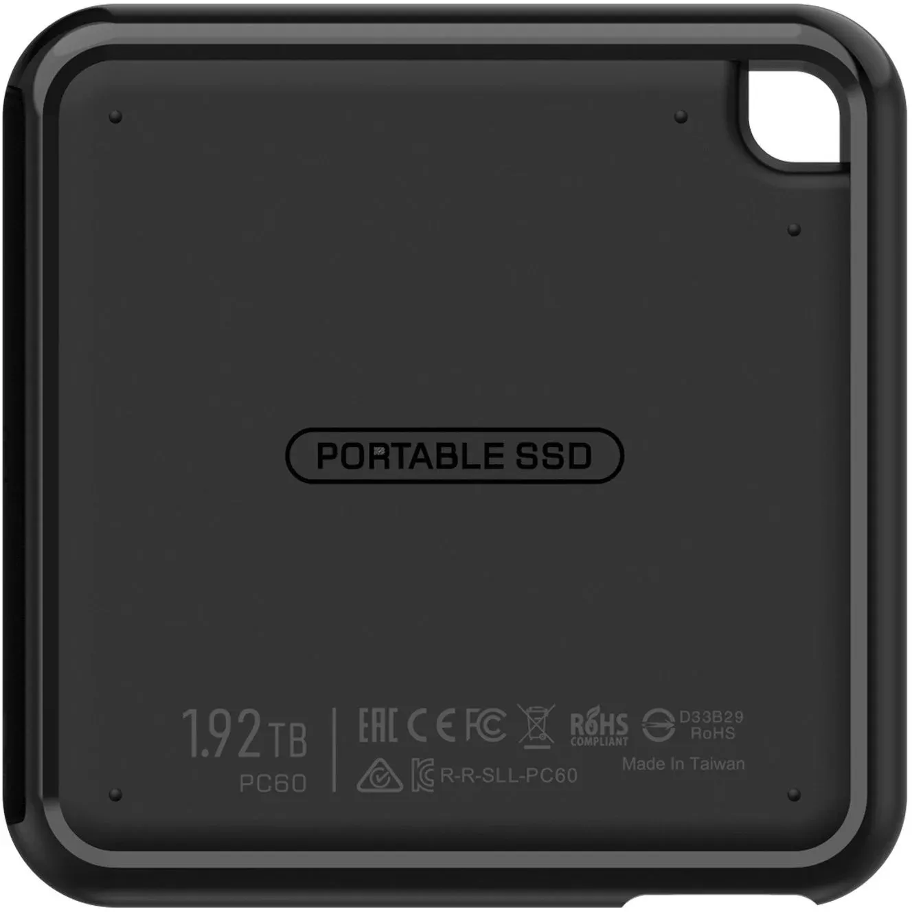 Накопитель SSD Silicon Power USB-C 512Gb SP512GBPSDPC60CK PC60 1.8 черный - фото 4