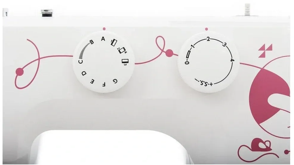 Швейная машина Janome Sew Cat 57 белый/рисунок - фото 8
