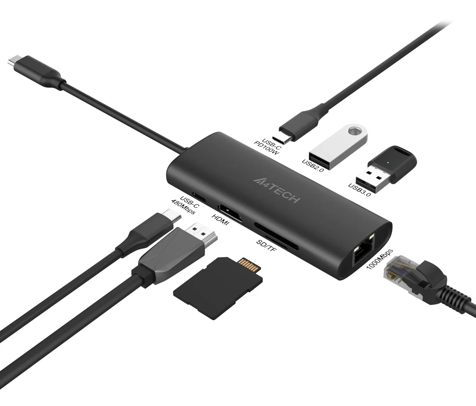 Аксессуары A4TECH DST-80C - фото 1